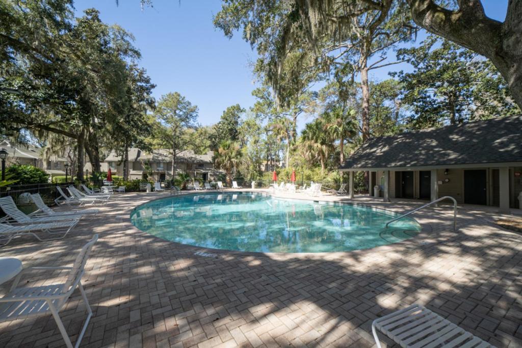 Golf View Two Bedroom With K Q And Fold Out Couch Bikes & Beach Gear Included Hilton Head Island Eksteriør billede